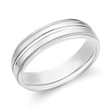 Men's Satin Finish Wedding Ring-119-00128
