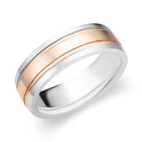 Mens Rose Gold Wedding Ring-119-01596