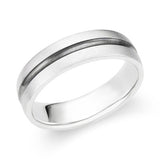 Men's Palladium Satin Finish Wedding Ring-119-01639