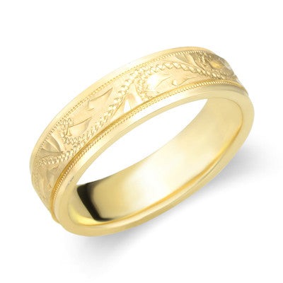 Tips to choose yellow gold men's wedding rings