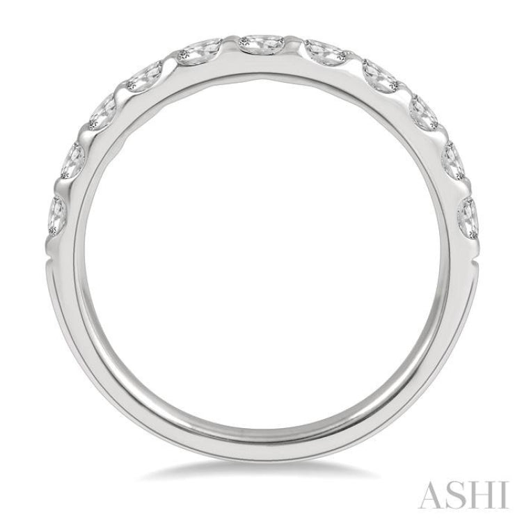 .75CTRDDM CURVED BAND WG 14K-H*