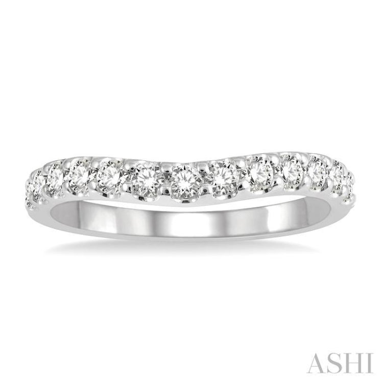 .50CTRDDM CURVED BAND WG 14K-H*