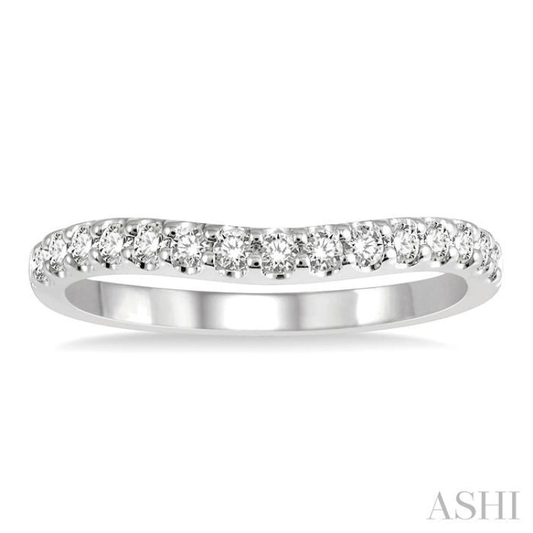 .33CTRDDM CURVED BAND WG 14K-H*