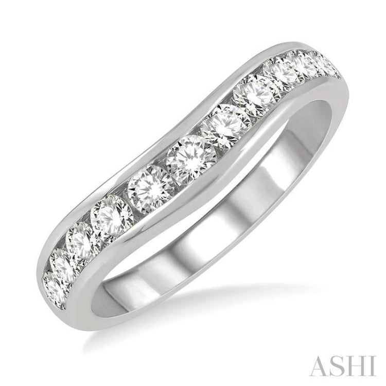 .75CT RD DM 'V' BAND WG 14K@11-H*
