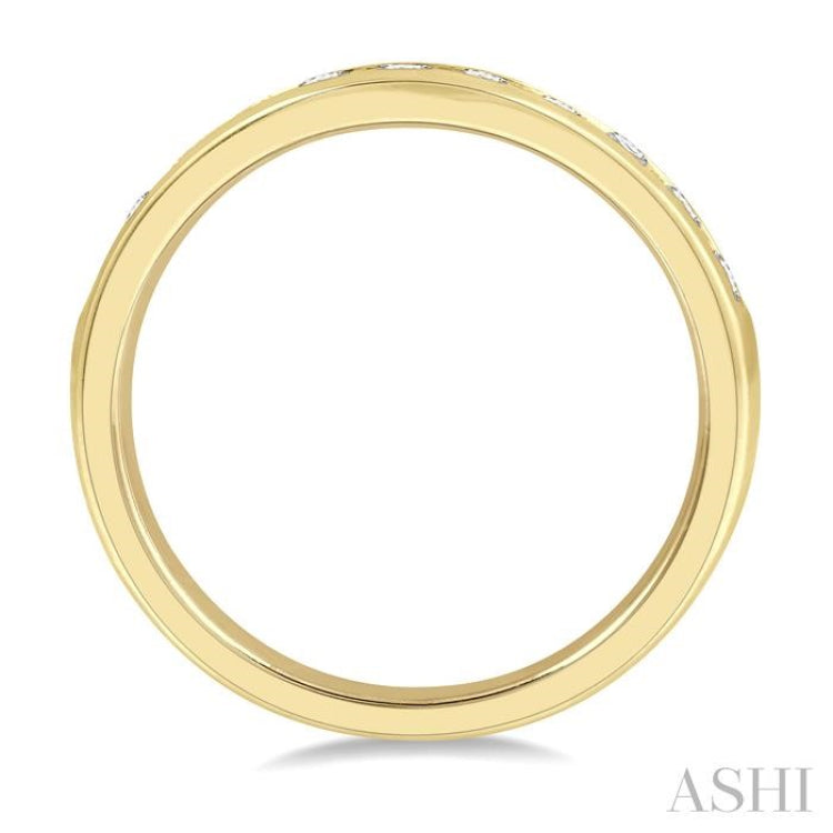 .50CT RD DM 'V' BAND YG 14K@11-H*