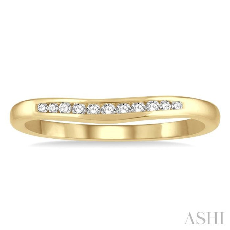 .10CT RD DM 'V' BAND YG 14K@11-H*