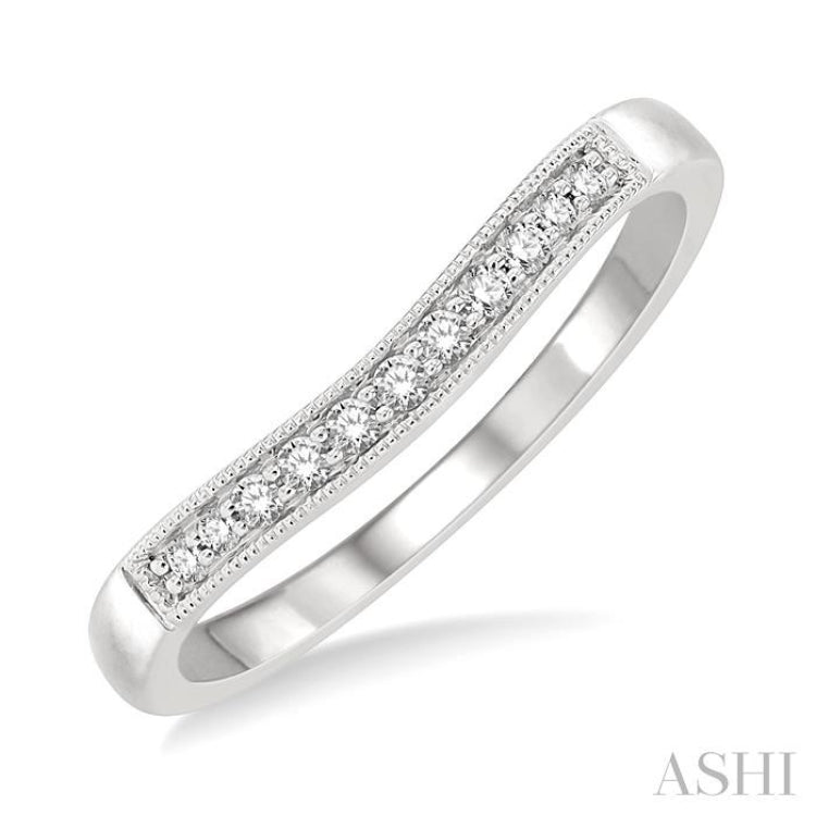 .10CTRDDM 'V' BAND-MILLG WG 14K@11-H*