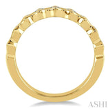3/4 Ctw Round Cut Diamond Stack Band in 14K Yellow Gold