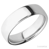 7 mm wide Ultra Comfort (our most comfortable profile) 14K White Gold band