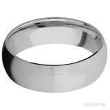7 mm wide Domed Titanium band