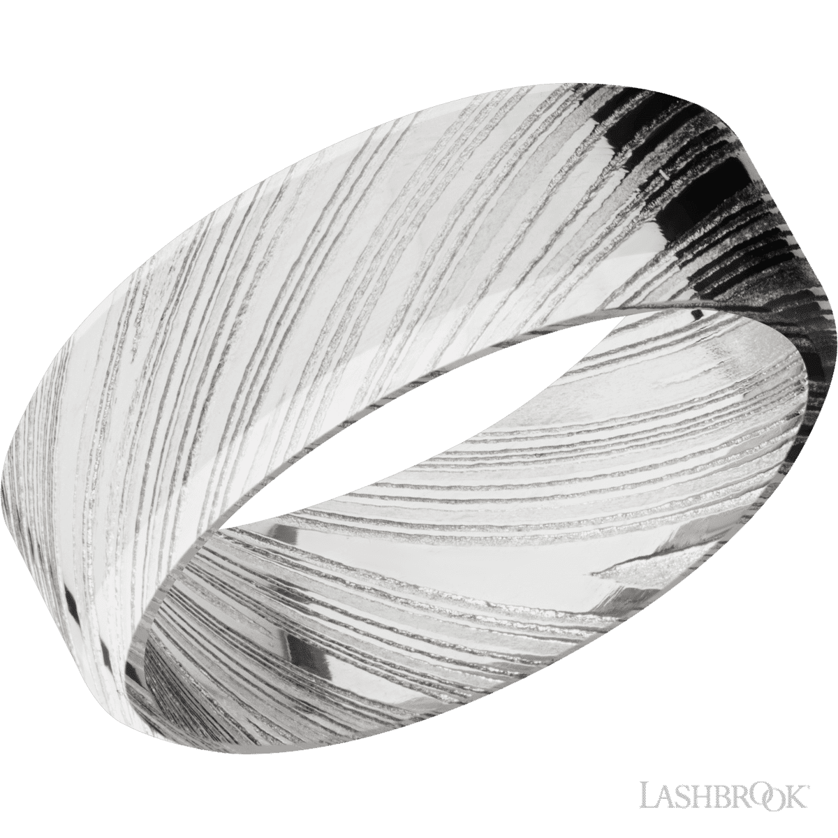 8 mm wide High Bevel Woodgrain band