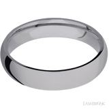 5 mm wide Domed Tantalum band