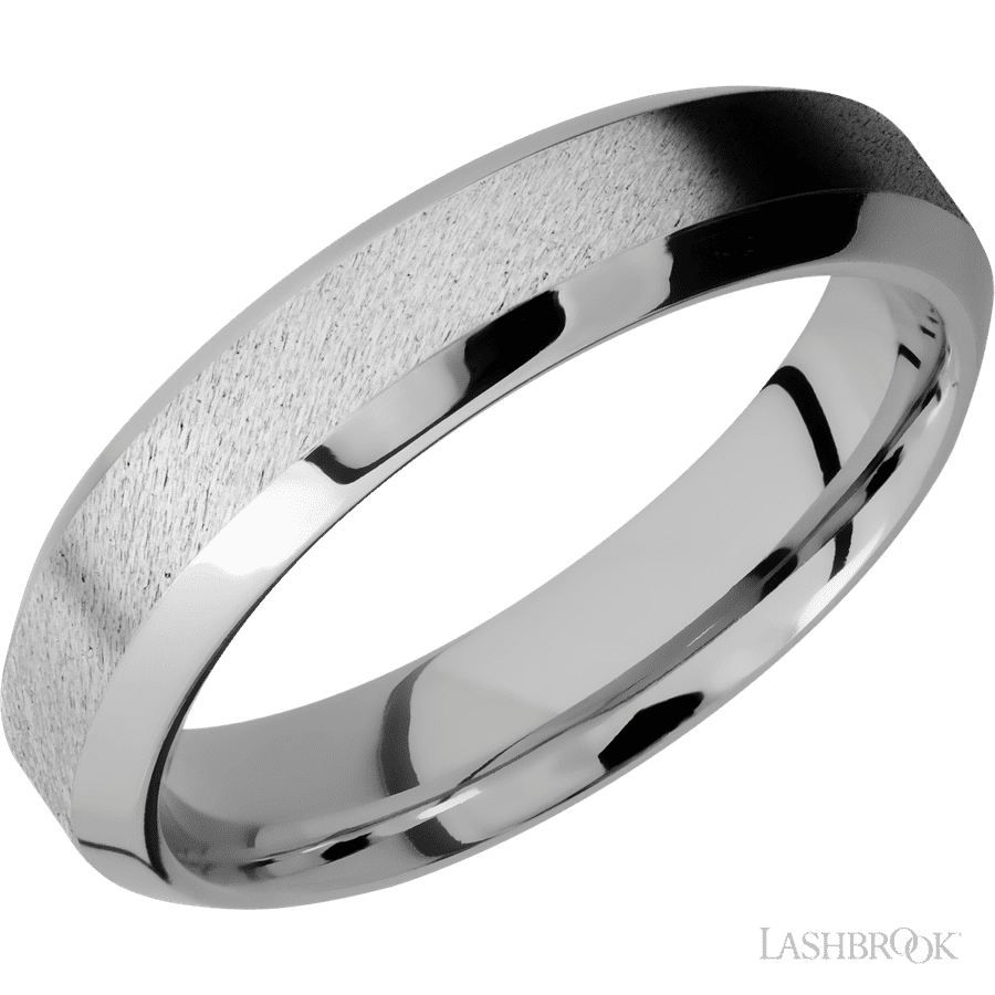 5 mm wide High Bevel Cobalt Chrome band