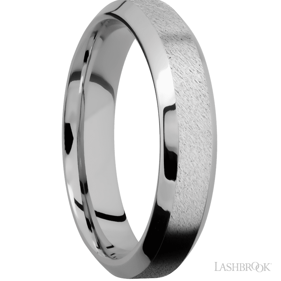 5 mm wide High Bevel Cobalt Chrome band