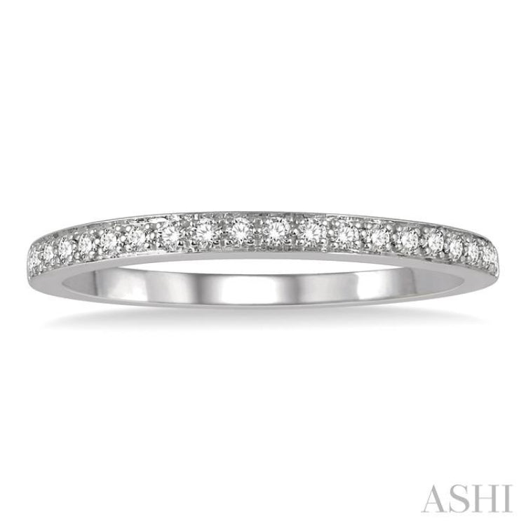 1/6 ctw Diamond Band in 14K White Gold