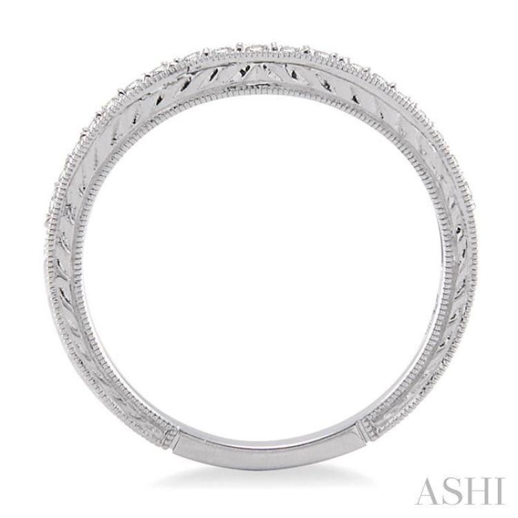 1/5 ctw Diamond Matching Wedding Band in 14K White Gold