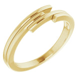 14K Geometric Ring