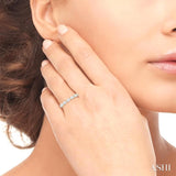 1 ctw East-West Pear Shape Diamond Fashion Ring in 14K Yellow Gold