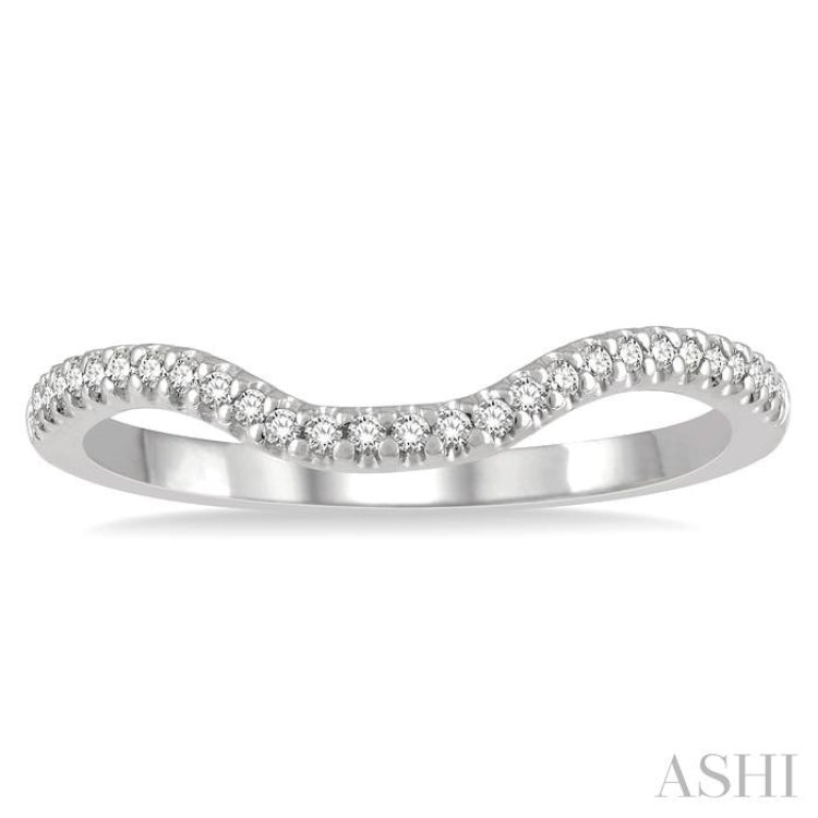 1/2 ct Filled Octagonal Center Round Cut and Baguette Fusion Diamond Ring in 14K White Gold