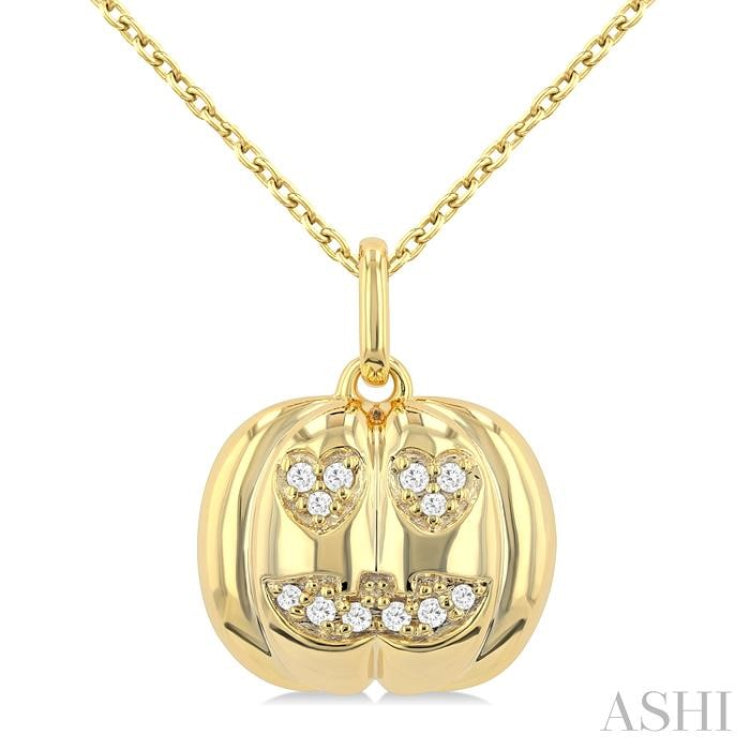 .06CTRDDM PETITE PUMPKIN PD YG 10K-S+CH*