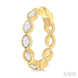 1.00CTMQDM MQ BEZEL HOOP ER YG 14K G*