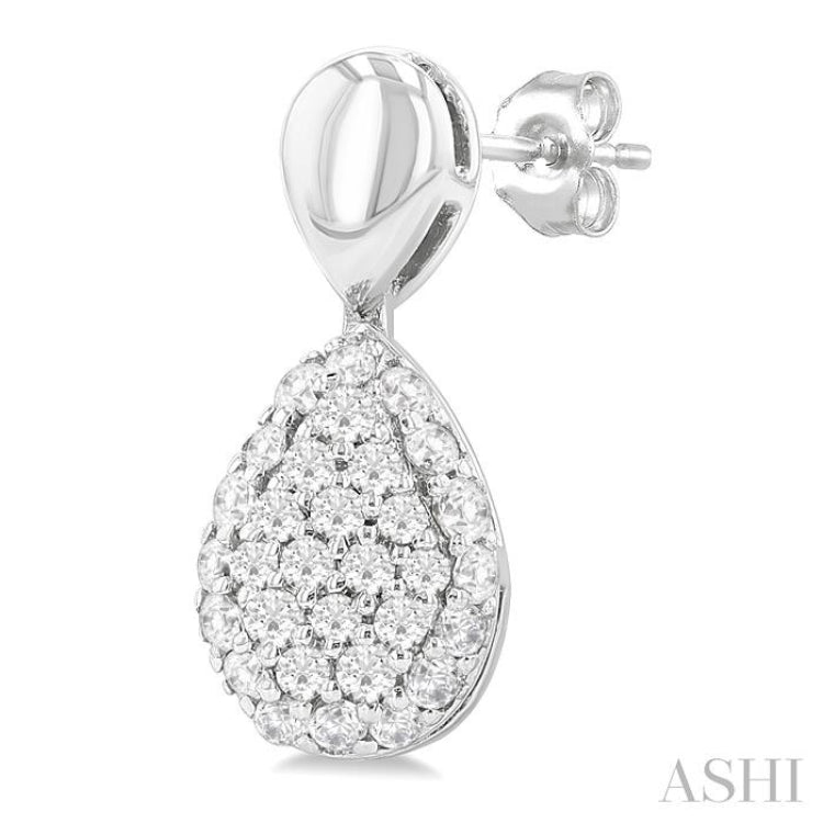 .33CTRDDM PR SHAPE MINI PAVE ER WG10K-S*