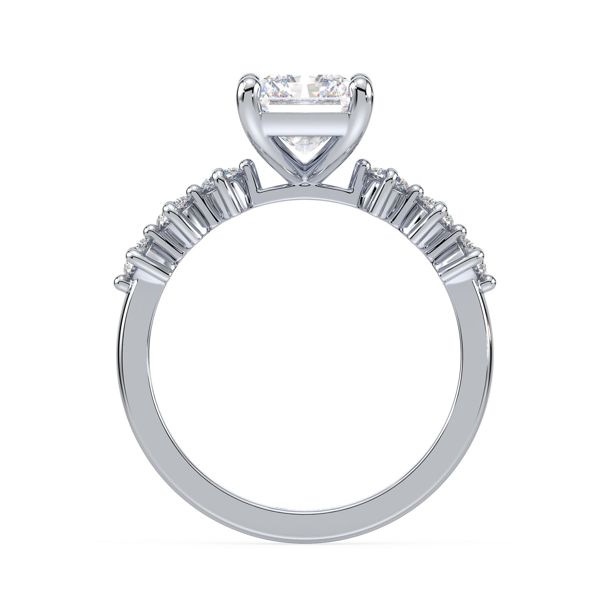 Radiant Cut Engagement Ring by Allure