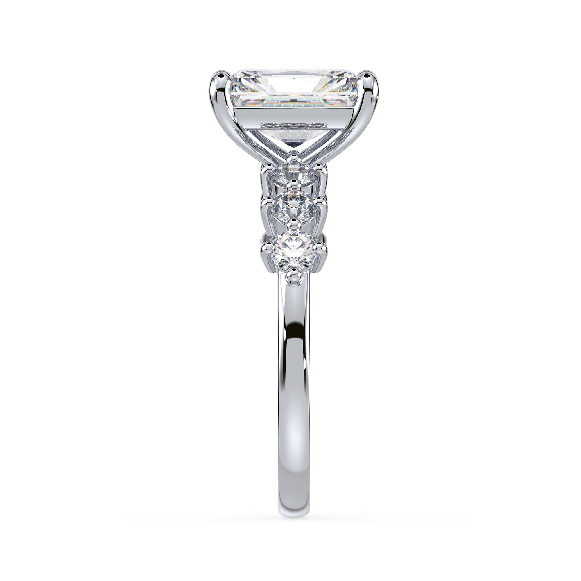 Radiant Cut Engagement Ring by Allure