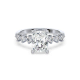 Radiant Cut Engagement Ring by Allure