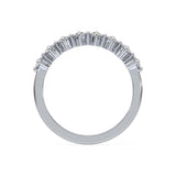 Modern Prong Set Ladies Diamond Wedding Band by Allure
