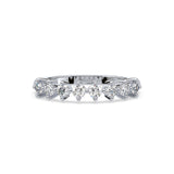 Modern Prong Set Ladies Diamond Wedding Band by Allure
