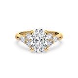 Oval Diamond Engagement Ring by Allure
