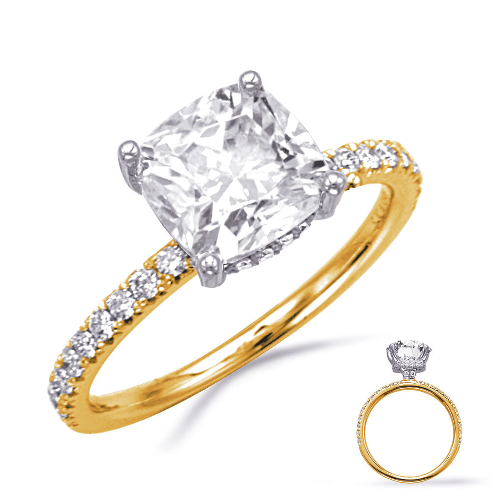 Camilla Micro-Pavé Engagement Ring