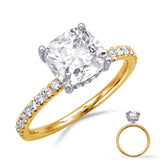 Camilla Micro-Pavé Engagement Ring
