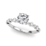 Lyra Bubble Engagement Ring
