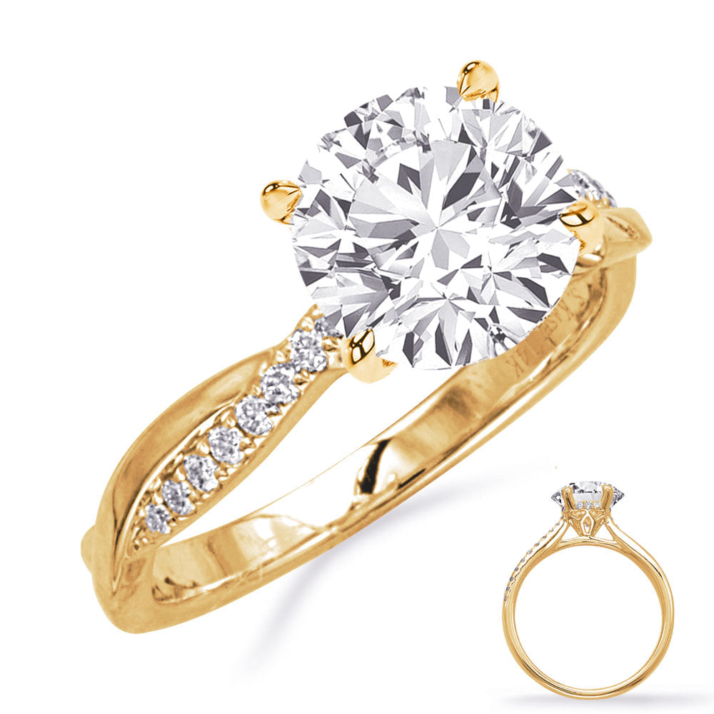Aurielle Diamond Accent Engagement Ring
