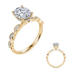 Elegant Marquise Engagement Ring