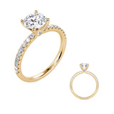 Serenity Diamond Engagement Ring