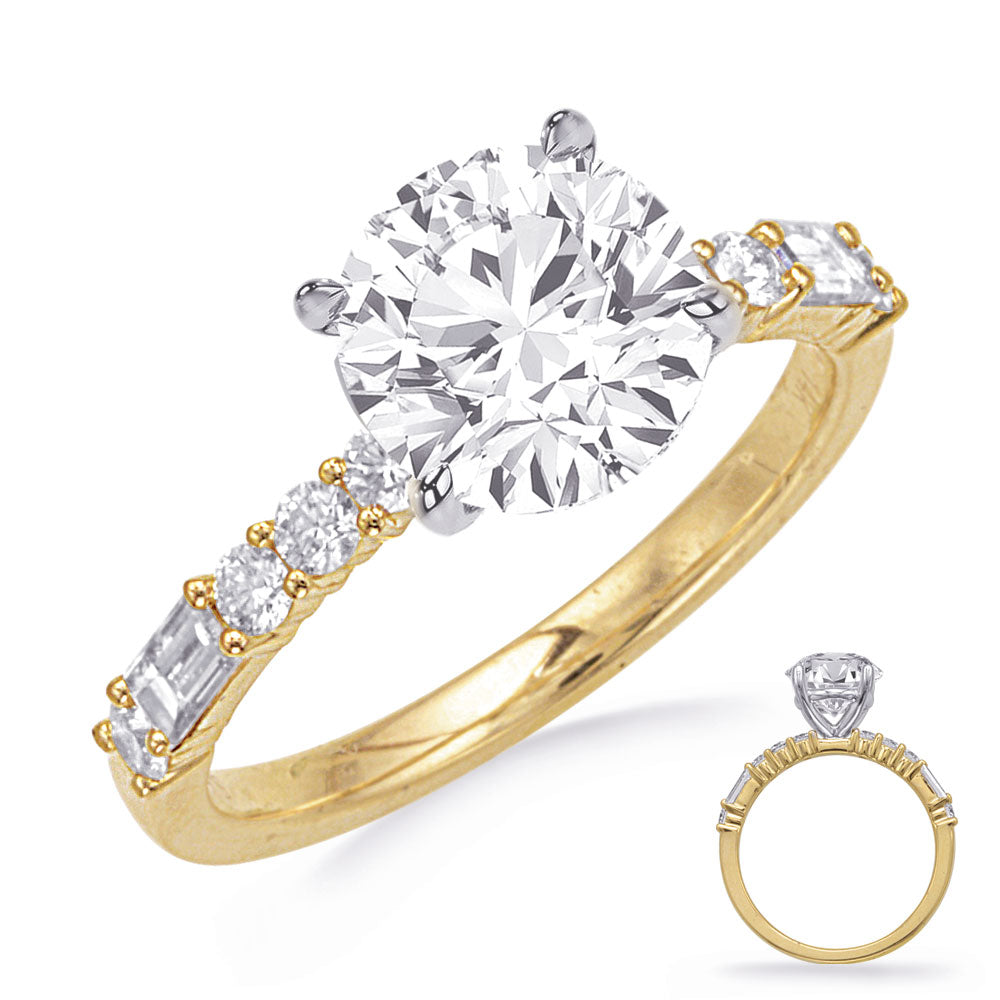 Modern Grace Diamond Engagement Ring