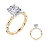 Eterna Vine Diamond Engagement Ring