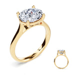 Valencia Solitaire Engagement Ring