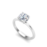 Savannah Hidden Halo Engagement Ring