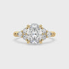 Oval Diamond Engagement Ring by Allure