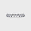 Modern Prong Set Ladies Diamond Wedding Band by Allure
