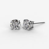 Earth- Mined Natural Diamond - Diamond Stud