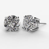 Earth- Mined Natural Diamond - Diamond Stud