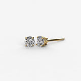 Earth- Mined Natural Diamond - Diamond Stud