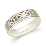 Men's Celtic Diamond Wedding Band-118-00339