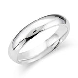 4MM Domed Men's Wedding Band-119-02092