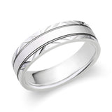 Mens Carved Wedding Ring-119-01613